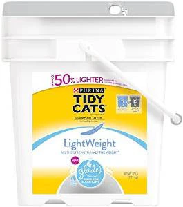 TidyCat Glade Lightweight Litter Clear Spring 17lb {l-1} 702055