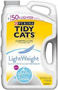 TidyCat Glade Lightweight Litter Clear Spring 2/8.5lb {l-1} 702053