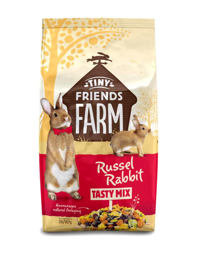 Tiny Friends Farm Russel Rabbit Tasty Mix Dry Food 2 lb