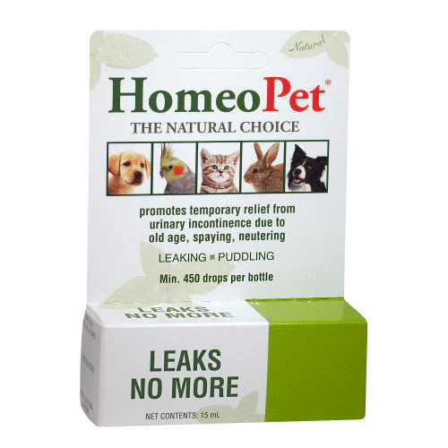 HomeoPet Leaks No More 15 ml - Image 2