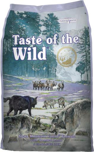 Taste of the Wild Sierra Mountain Canine with Roasted Lamb 28lb {L-1}418395