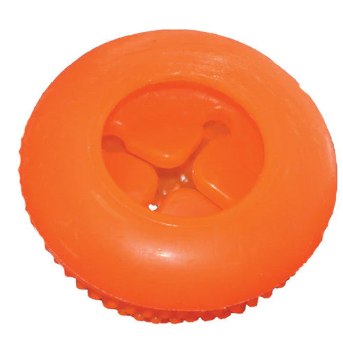 Starmark Bento Ball Dog Toy Orange MD - Image 2