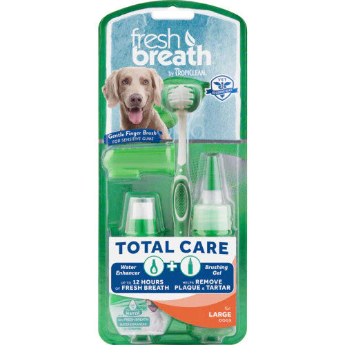 TropiClean Fresh Breath Total Care Kit for Dogs LG - Image 2