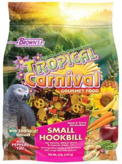 F.M. Brown's Tropical Carnival Gourmet Sm Hookbills Food 10lb{L-1}423344