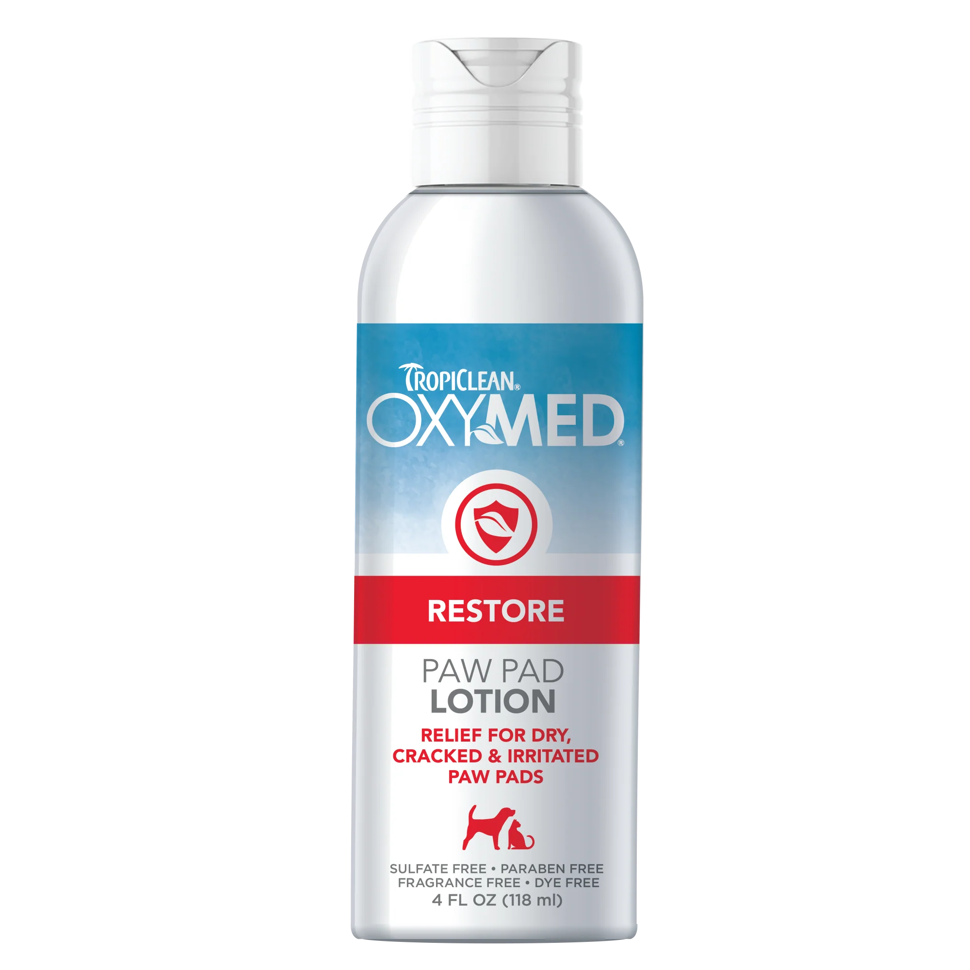 TropiClean OxyMed Restore Paw Pad Lotion 4 oz