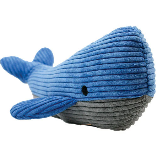 Tall Tails Dog Plush Squeaker Whale 14 Inches - Image 2