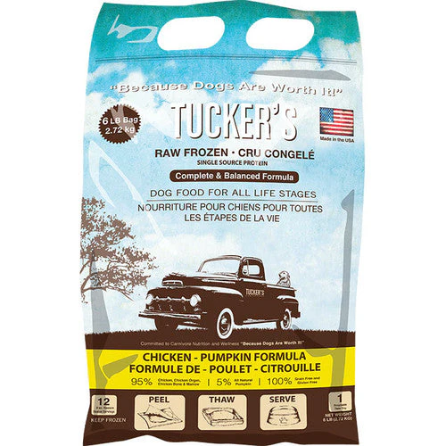 Tuckers Dog Frozen Complete Balance Chicken & Pumpkin 6lb SD-5 - Image 2