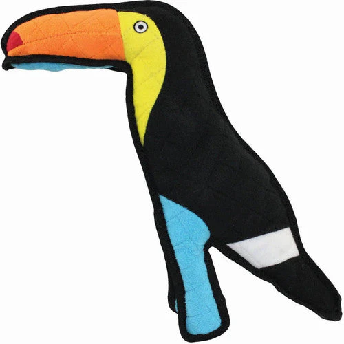 Tuffy Zoo Toucan Pleash Dog Toy - Image 2