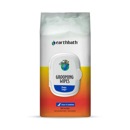 Earthbath Grooming Wipes, Mango Tango soft-sided 100ct - Image 2