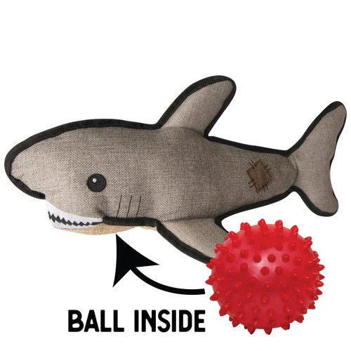 Saul the Shark with Rubber Spikey Ball 19" - Image 2