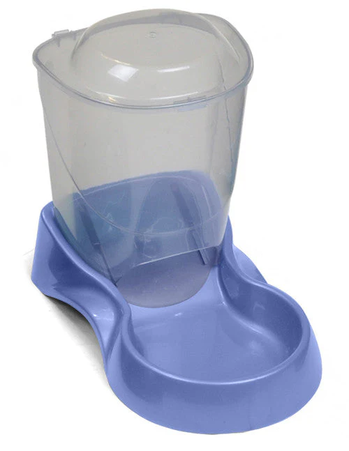 Van Ness Plastics Auto Pet Feeder Blue/Clear XXS 1.5lb - Image 2