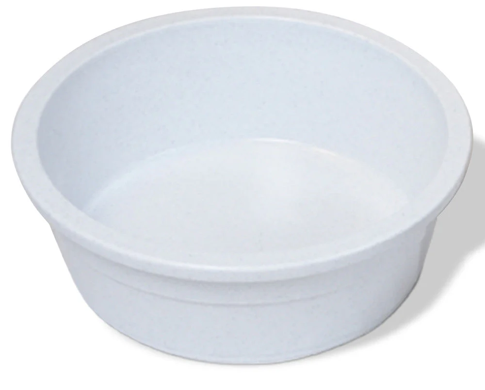 Van Ness Plastics Heavyweight Crock Dish Grey 106oz Jumbo