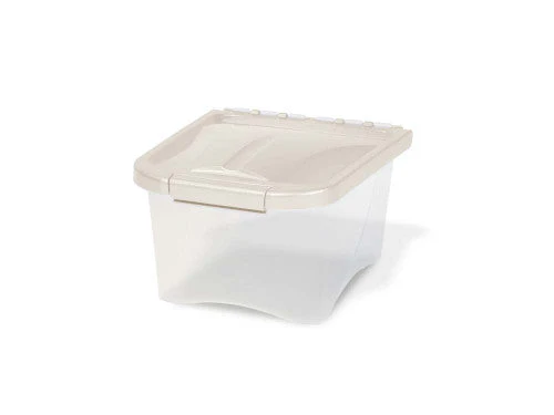 Van Ness Plastics Pet Food Container/Dispenser White|Clear 5lb - Image 2