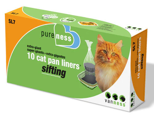 Van Ness Plastics Sifting Cat Pan Liner 10 Count Extra-Giant - Image 2
