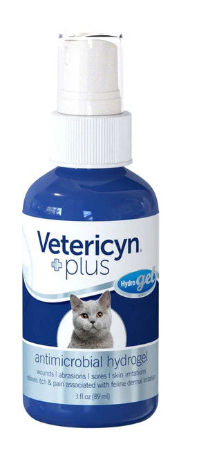 Vetericyn Plus Feline Antimicrobial Hydrogel 3 fl. oz - Image 2