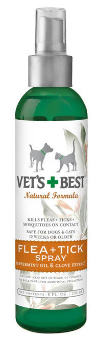 Vet's Best Natural Flea and Tick Spray 8 fl. oz - Image 2