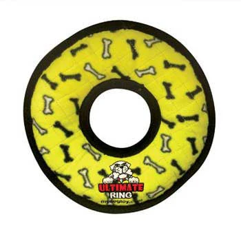 Vip Products Tuffy's Ultimate Ring Yellow Bone Print {L+1}801024 - Image 2