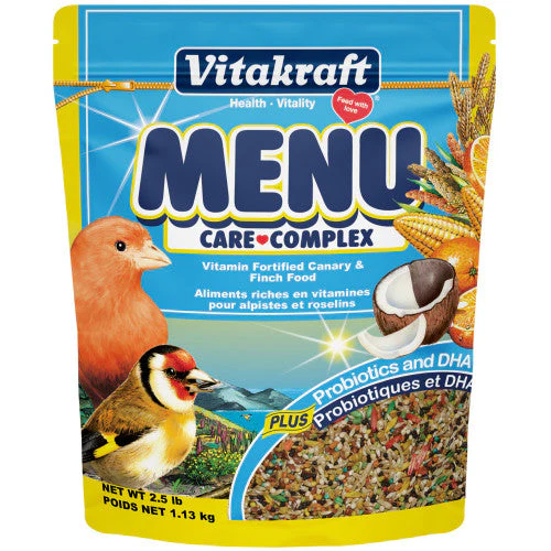 Vitakraft Menu Canary & Finch Food 2.5lbs - Image 2