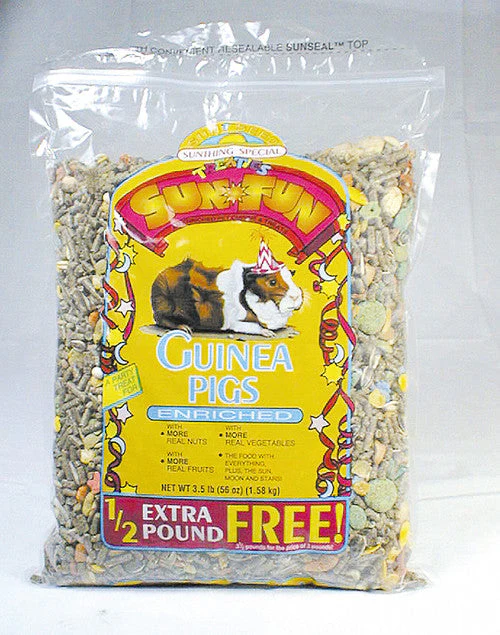 Sun Seed SunFun Guinea Pig Dry Food 3.5 lb - Image 2
