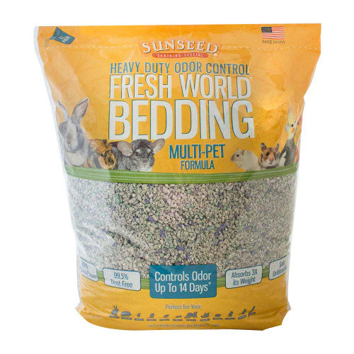 Sun Seed Fresh World Multi Pet Bedding Grey 2130 cu in - Image 2