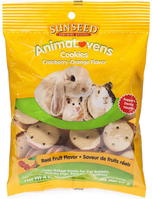 Sun Seed AnimaLovens Small Animal Treats Cranberry & Orange 4 oz - Image 2