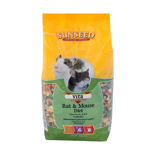 Sun Seed Vita Rat and Mouse Diet Dry Food 2 lb - Image 2