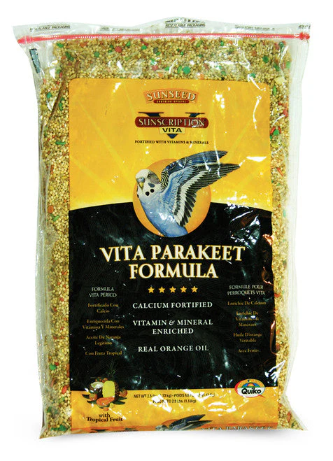 Sun Seed Vita Sunscription Parakeet Diet Bird Food 2.5 lb - Image 2