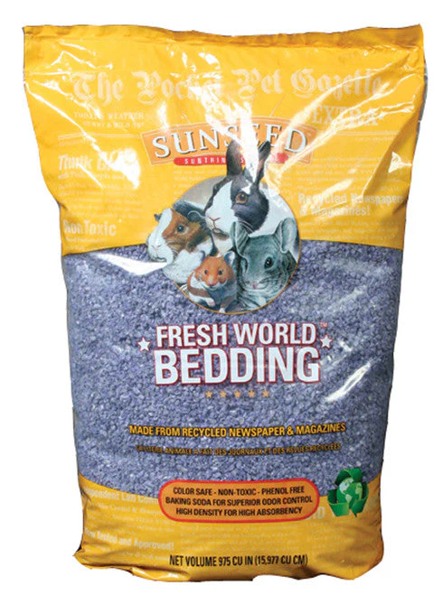 Sun Seed Fresh World Bedding for Small Animals Purple 975 cu in - Image 2