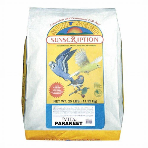 Sun Seed Vita Sunscription Parakeet Diet Bird Food 25 lb - Image 2