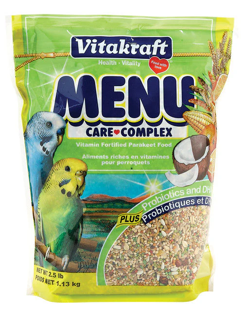 Vitakraft Menu Parakeet Food 2.5 lb - Image 2