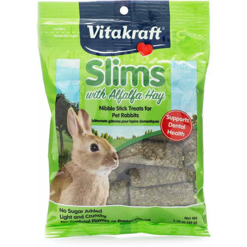 Vitakraft Slims w/Alfalfa Small Animal Treat 1.76 oz - Image 2