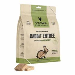 Vital Essentials Cat Freeze-dried Patties Rabbit 8oz - Image 2