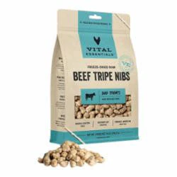 Vital Essentials Dog Freeze-dried Nibs Beef Tripe 14oz - Image 2