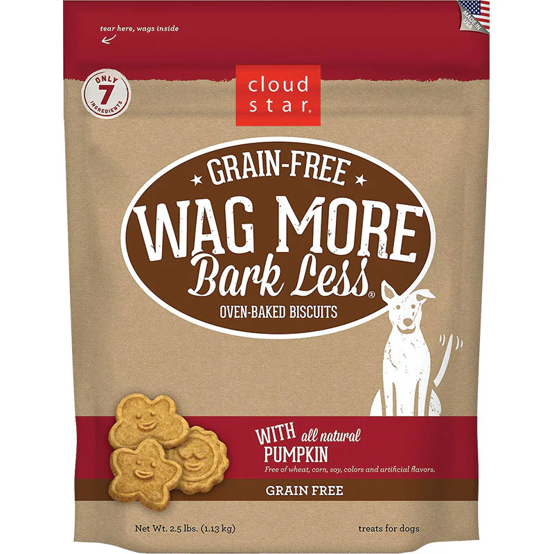 Waggin More Dog Grain Free Pumpkin 2.5lb {L-x}