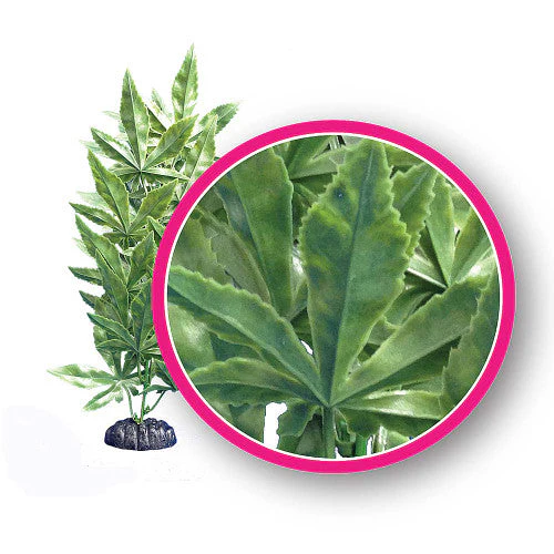 Weco Dream Series Hash Aquarium Plant Green 12 in - Image 2