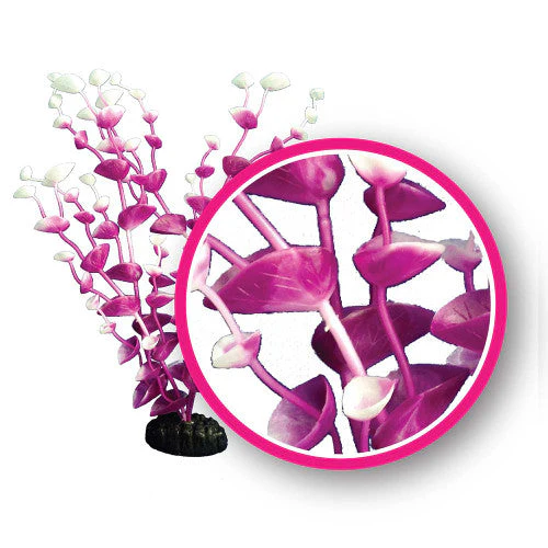 Weco Dream Series Tulips Aquarium Plant Magenta 6 in - Image 2