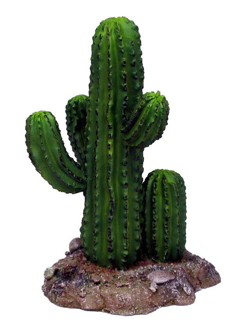 Weco Wecorama Badlands Saguaro Cactus Terrarium Ornament Brown, Green 5.6 in Short - Image 2
