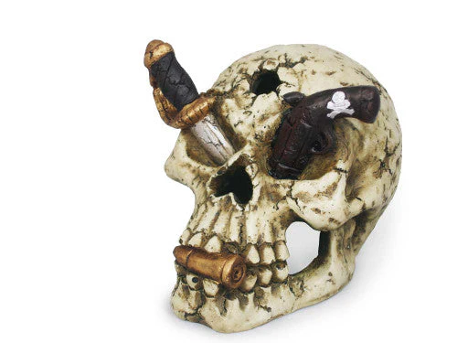 Weco Wecorama Catacombs Pirate Skull Aquarium Ornament Multi-Color - Image 2