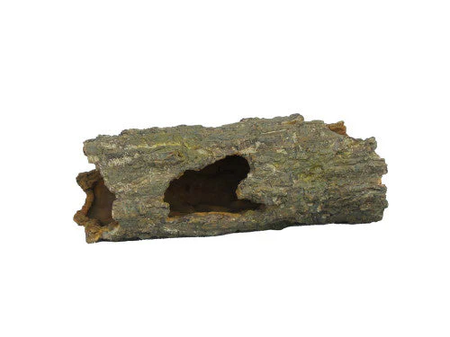 Weco Wecorama Sleepy Hollows Mossy Log Terrarium Ornament with Hollow Brown/Green MD - Image 2