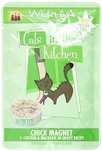 Weruva Chick Magnet Cat 3oz. Pouch 8 Count Tray {L+x} 784501 - Image 2