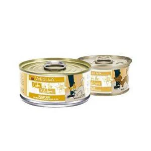 Weruva Chicken & Salmon Recipe Au Jus Cans Goldie Lox Cat 24/3.2oz. {L-x} 784082 - Image 2