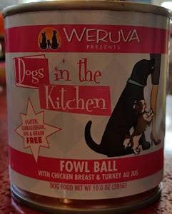 Weruva Fowl Ball Chicken /tky 12/10oz {L-x} 784241 - Image 2