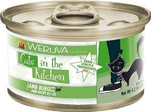 Weruva Lamb Recipe Au Jus Cans Lamb Burger-ini Cat 24/3.2oz. {L-x} 784087 - Image 2