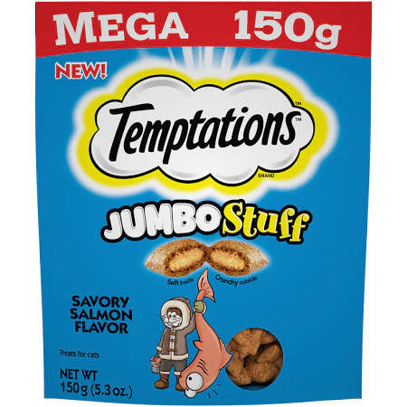 Whiskas Temptations Jumbo Stuffed Salmon 10/5.29Z {L-1}798664 - Image 2