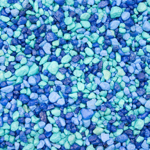 Estes Spectrastone Special Aquarium Gravel Blue Jean 2/25 lb - Image 2