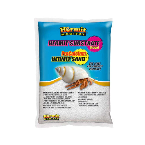Hermit Habitat ProCalcium Terrarium Sand Natural White 6/5 lb - Image 2
