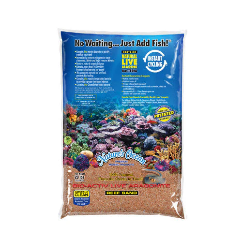 Nature's Ocean Bio-Activ Live Aragonite Australian Live Sand 2/20 lb - Image 2