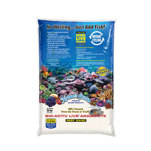 Nature's Ocean Bio-Activ Live Aragonite Live Sand #0 2/20 lb - Image 2