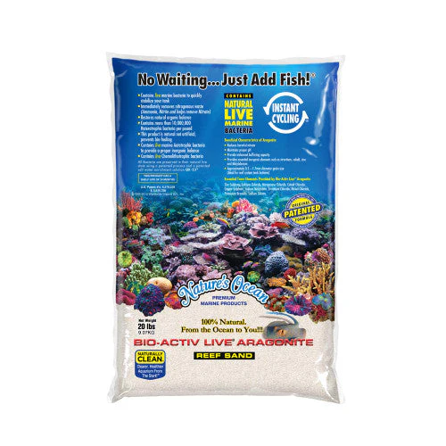 Nature's Ocean Bio-Activ Live Aragonite Live Sand #1 2/20 lb - Image 2