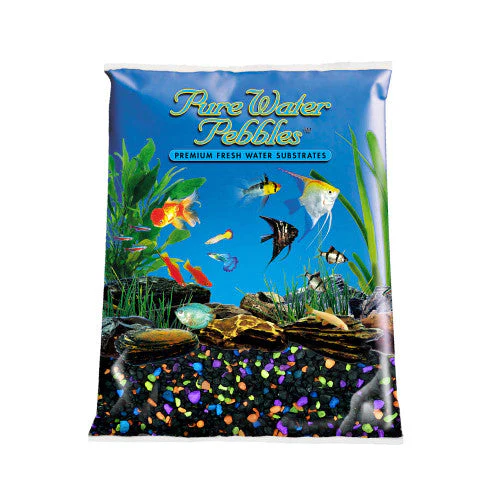 Pure Water Pebbles Premium Fresh Water Coated Aquarium Gravel LaserNite Glo 6/5 lb - Image 2